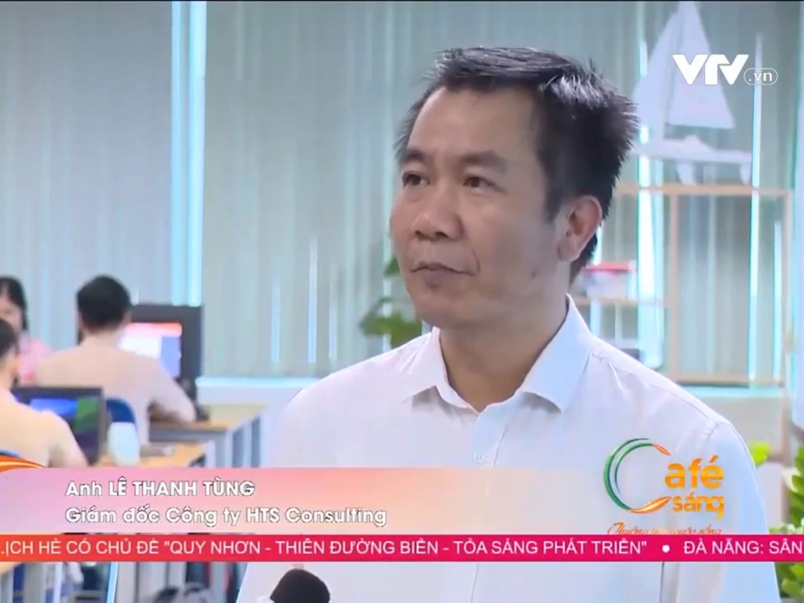 CAFE SÁNG VTV3 CÙNG CEO LÊ THANH TÙNG